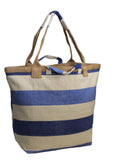 Beach Bag - Blue Stripe