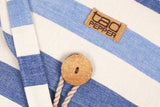 Tallulah Crossbody Bag - Blue Stripe