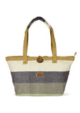 Duchess - Green Earth Stripe Shopper