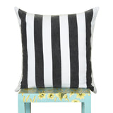 Pillow with Stripes Print