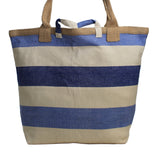 Beach Bag - Blue Stripe
