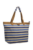 Schooly Shopper Bag Blue Stripe