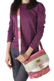 Tallulah Crossbody Bag - Multi Color Stripe